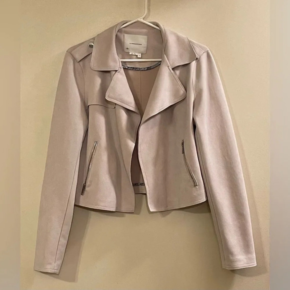 ANTHROPOLOGIE Expressway Moto Jacket in Sand - Picture 6 of 10